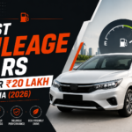 Best Mileage Cars Under ₹20 Lakh in India (2026)